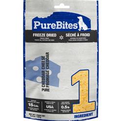 Purebites Freeze Dried Dog Treats Cheddar Cheese 4.2oz. (Pack of 3)