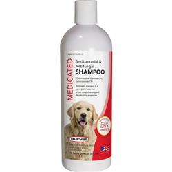 Durvet Antibacterial & Antifungal Pet Shampoo 16oz.