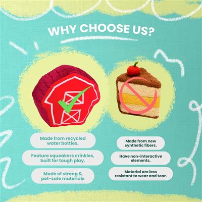 The Barn Plush Dog Toy