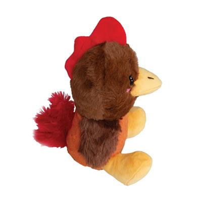 Rusty the Rooster Plush Dog Toy