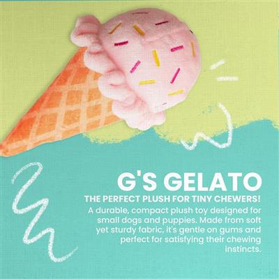 G's Gelato Plush Dog Toy