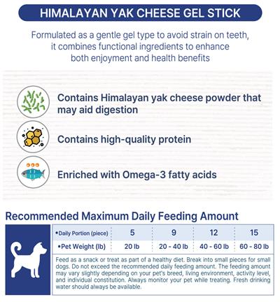 Fabrechew 2 in1 Gel Stick - Mongolian Yogurt / Himalayan Yak