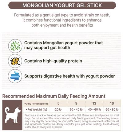 Fabrechew 2 in1 Gel Stick - Mongolian Yogurt / Himalayan Yak