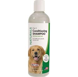 Durvet Naturals 2 in 1 Conditioning Shampoo 17oz.