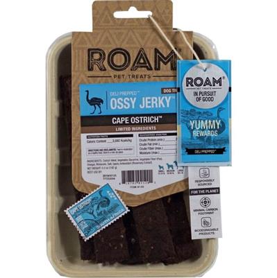 Roam Deli Prepped Ossy Jerky Ostrich 5oz.