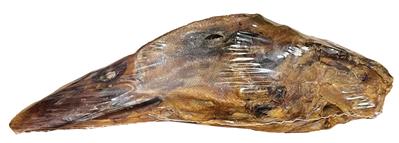 Crunchy Natural Duck Head Shrink with Sticker and UPC
