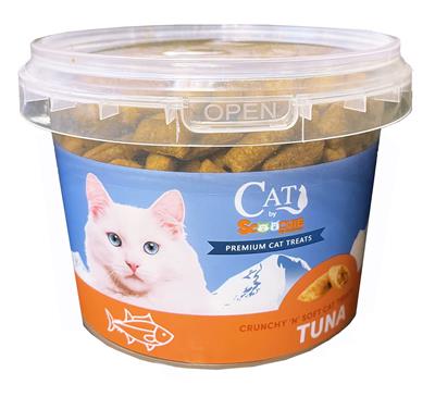Cat by Scoochie Tuna Filled Cat Treats 8.8 Ounce Tub