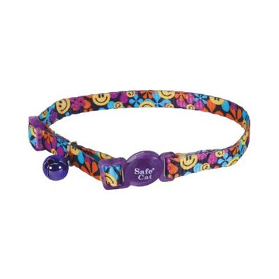 Coastal Products Safe Cat Fashion Adjustable Breakaway Collar-Wild Flower