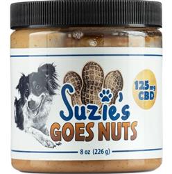 Suzie's Goes Nuts CBD Paste For Dogs Peanut Butter 8oz.