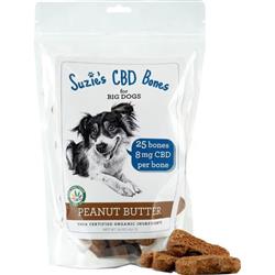Suzie's CBD Bones For Big Dogs Peanut Butter 16oz.-8mg