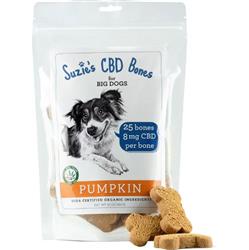 Suzie's CBD Bones For Big Dogs Pumpkin 16oz.-8mg