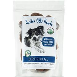 Suzie's CBD Hearts For Dogs Original 8oz.-4mg