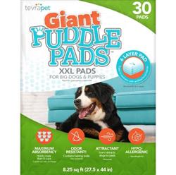 Tevrapet Giant Puddle Pads 30 Ct