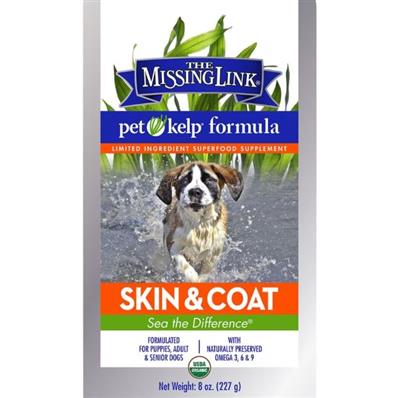 The Missing Link Pet Kelp Skin/Coat Dog Supplement  8oz.