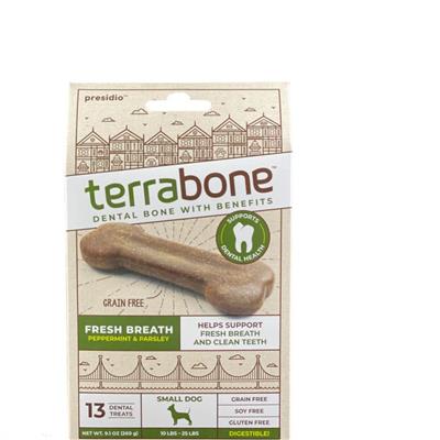 Presidio Dog Terra Fresh Breath Small 13 Count