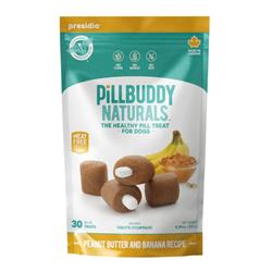 Presidio Dog Pill Buddy Natural Peanut Butter & Banana 30 Count