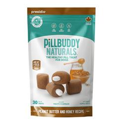 Presidio Dog Pill Buddy Natural Peanut Butter & Honey 30 Count
