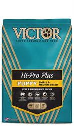 Victor Classic Hi-Pro Plus Small/Medium Breed Puppy Food Beef/Brown Rice 5 Lb