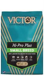 Victor Classic Hi-Pro Plus Small Breed Adult Dog Food Beef/Brown Rice 15 Lb