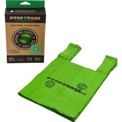 The Original Poop Bags Biobased Handle Tie Bags Unscented/Biobased 120 Ct