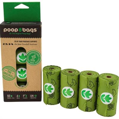 The Original Poop Bags Compostable Waste Bags 4Pk-15Ct
