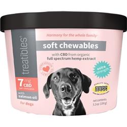 Treatibles Extra Strength Dog Soft Chews Salmon 7 Mg-60 Pk