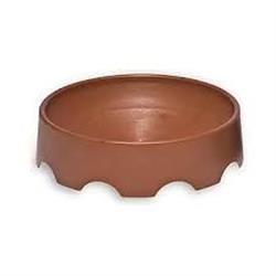 Little Giant Pigeon Nesting Bowl Plastic Brown 9in
