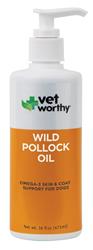 Vet Worthy Wild Pollock Oil for Dogs 16oz