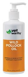 Vet Worthy Wild Pollock Oil for Dogs 32oz