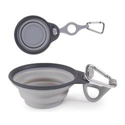 DEXAS Travel Cup w/Bottle Holder Lt Gray