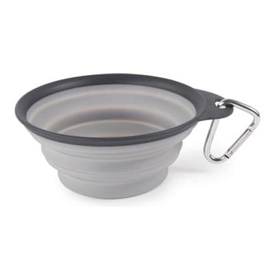 DEXAS Collapsible Travel Cup 1-cup Lt Gray