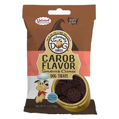 EXCLUSIVELY PET Sandwich Cremes Carob 8oz