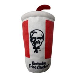 ETHICAL/SPOT KFC Plush Soda w/Straw 6"