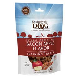 EXCLUSIVELY PET Training Treats Bacon Apple 7oz