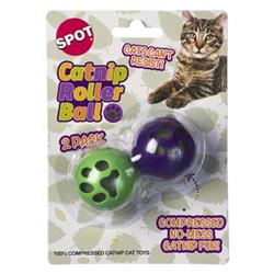 ETHICAL/SPOT Catnip Roller Ball 2pk