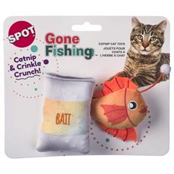ETHICAL/SPOT Cat Gone Fishing 2pk