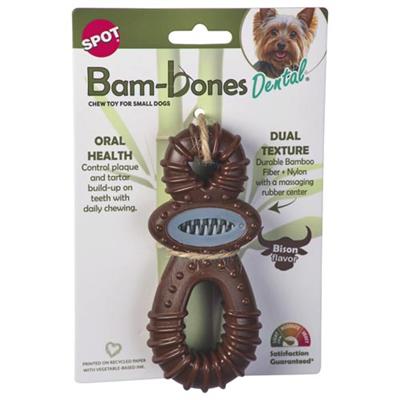 ETHICAL/SPOT Bam-Bone+ Dental Pacifier Bison 5.5"