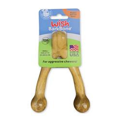 PET QWERKS Wish BarkBone Peanut Butter S