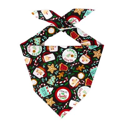 Christmas Bandana |  XMAS Bandana | Holiday Bandana | Gingerbread Cookies | Dog Bandana