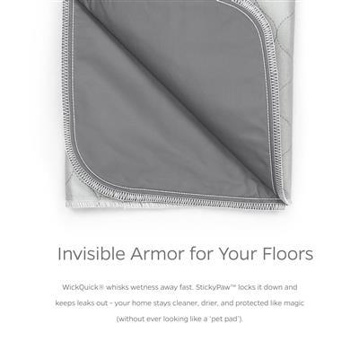 Pet Parents® Pawtect® Pad (1-pack) Classic Washable Pee Pad (Grey)