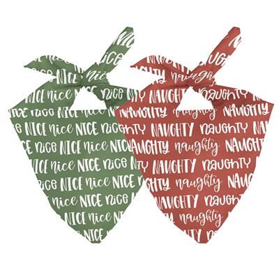 Naughty Nice Dog Bandana