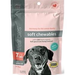 Treatibles Extra Strength Dog Soft Chews Salmon 7 Mg-12 Pk
