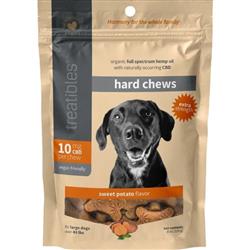 Treatibles Extra Strength Large Dogs Hard Chews Sweet Potato 10 Mg-45 Pk