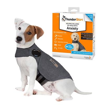 ThunderShirt For Dogs Heather Grey Classic Dog Anxiety Relief Calming Vest