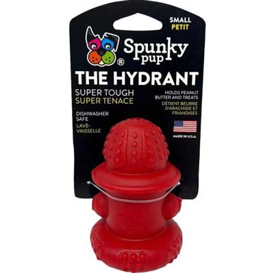 Spunkypup The Hydrant Rubber Chew Toy Small