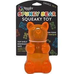 Spunkypup Spunky Bear Squeaky Toy Small
