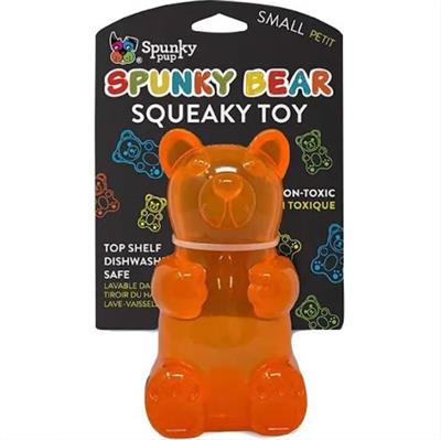 Spunkypup Spunky Bear Squeaky Toy Small