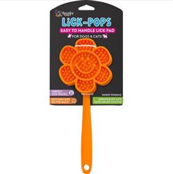 Spunkypup Lick Pops Lick Pad Spatula Smallile Flower