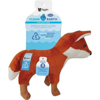 Earth Recycled Plush Toy Fox Large