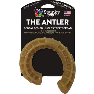 Spunkypup The Antler Nylon Chew Toy Ram One Size